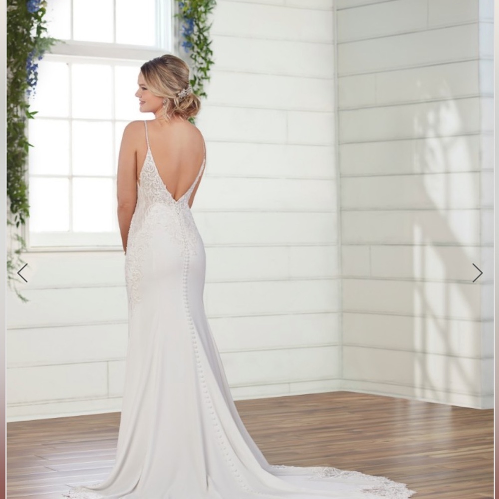 Essence of Australia D2981 Wedding Dress in USA 16, AUS 18, brand new unaltered
